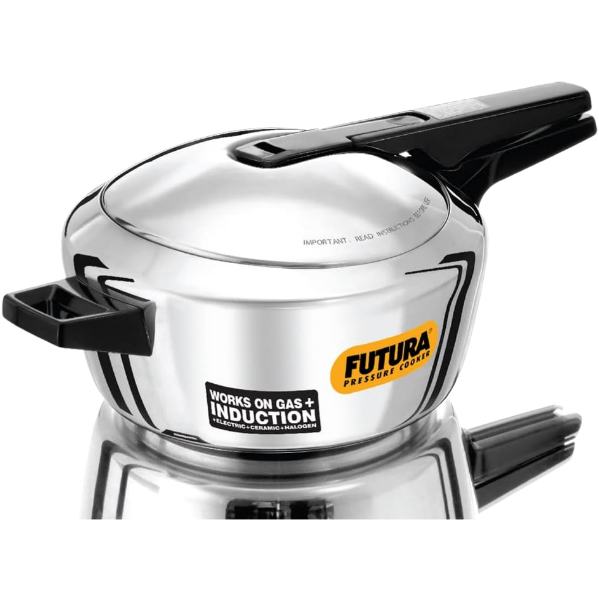 FUTURA  FSS40 PRESSURE COOKER 4LTS STAINLESS STEEL